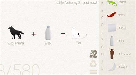 com is the best cheats Guide for Little Alchemy 1 and Little Alchemy 2. . How to make cat in little alchemy 1